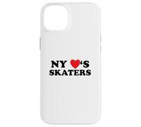 New York Loves Skaters Skateboard Design Custodia per iPhone 14 Plus