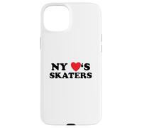 New York Loves Skaters Skateboard Design Custodia per iPhone 15 Plus