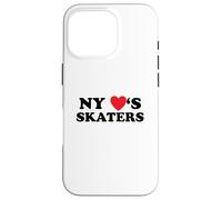 New York Loves Skaters Skateboard Design Custodia per iPhone 16 Pro