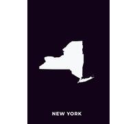 NEW YORK MIDNIGHT - Premium Lined Journal | 6" x 9" | Soft Cover | 120+ Pages: A High-Quality Writing Notebook - Ideal for School, Work, or Thoughtful Gifts