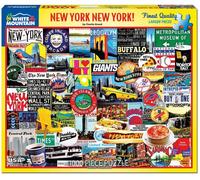 New York, New York 1000pc Puzzle By Bianco Mountain 760mm x 610mm
