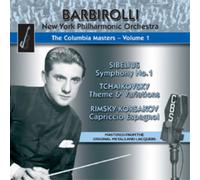 New York Philhar Sibelius: Symphony No. 1/Tchaikovsky: Theme and Variation (CD)