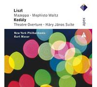 New York Philharmonic, Kurt Masur( Direttore) - Liszt : Mazeppa / Kodaly : Har