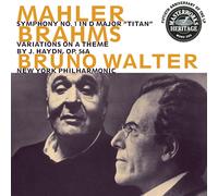 New York Philharmonic Mahler: Symphony No. 1 / Brahms: Variations on a Them (CD)