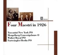New York Philharmonic Orchestra - Four Maestri in 1926