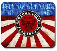 New York Police Department Mousepad Piccolo Tappetino per Mouse Portatile Mouse Pad for Casa Pc Ufficio 25X30Cm