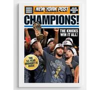 New York Post Champions 2026 Knicks NBA Magazine