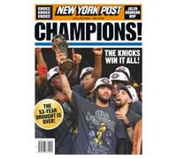 New York Post Knicks Champions! NBA Champions 2026