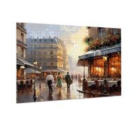 New York Puzzle 300 Pezzi Adulti, 5D DIY Puzzle Strada Pattern Design con Confezione Regalo per Regalo Donna, Attività Famiglie Impegnative Principianti per Home Wall Bedroom Decor 40 x 28 cm -940Y