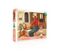 New York Puzzle Company - Janet Hill Brownstones - Puzzle da 1000 pezzi