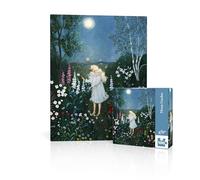 New York Puzzle Company Loré Pemberton Moon Garden Mini - Puzzle da 100 pezzi per adulti di Loré Pemberton