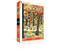 New York Puzzle Company - New Yorker Leaf Peepers - Puzzle da 1000 pezzi per adulti di Ricardo Liniers