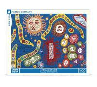 New York Puzzle Company - Poster di transito Un messaggio d'amore - Puzzle da 1000 pezzi