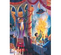 New York Puzzle Company - Puzzle Harry Potter - Natale a Hogwarts - 1000 Pezzi