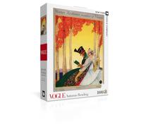 New York Puzzle Company - Vogue Autumn Reading - 1000 Piece Jigsaw Puzzle