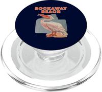 New York Rockaway-Beach - Pesci di vacanza retrò PopSockets PopGrip per MagSafe