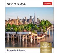 New York Sehnsuchtskalender 2026 - Wochenkalender mit 53 Postkarten: Der Big Apple in einem Foto-Kalender für den Tisch. Aufstellkalender mit 53 ... ein bisschen Fernweh. Auch zum Aufhängen