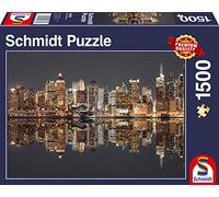New York Skyline di notte (puzzle)