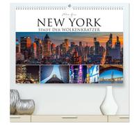 New York - Stadt der Wolkenkratzer (hochwertiger Premium Wandkalender 2026 DIN A2 quer), Kunstdruck in Hochglanz: Faszinierende Architektur einer Weltmetropole