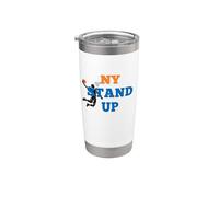New York Stand Up Bicchiere termico in acciaio inox doppia parete