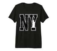 New York Statua della libertà Skyline Design Maglietta Premium