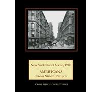 New York Street Scene, 1910: Americana Cross Stitch Pattern