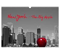 New York - The Big Apple (Wandkalender 2026 DIN A3 quer), CALVENDO Monatskalender: New Yorker Stadtansichten aus jeder Perspektive.