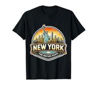 New York The Empire State Souvenir Memorabilia Visitatore Orgoglioso Maglietta