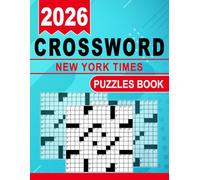 New York Times Crossword Puzzles Book 2026: Challenge yourself with clues that test your insight