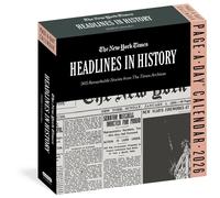 New York Times Headlines in History Page-A-Day® Calendar 2026