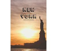 New York: Travel Notebook | Notebook with photos | Write down your memories | New York | Logbook 104 pages, 7x10 inches |