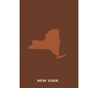 NEW YORK UPSTATE FALL - Premium Lined Journal | 6" x 9" | Soft Cover | 120+ Pages - Bold State-Inspired Design: A High-Quality State Notebook - Ideal for School, Work, or Everyday Notes