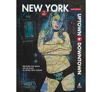 New-York Uptown & Downtown: Peintures old school sur les plans du métro New-Yorkais