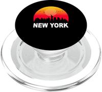 New York Vintage Sunset Retro City State USA PopSockets PopGrip per MagSafe