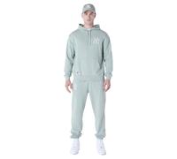NEW YORK YANKEES New Era MLB Le Oversized Felpa con Cappuccio Green Pstl