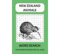 New Zealand Animals Word Search Puzzle Book