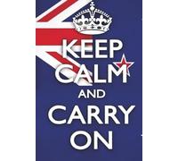 New Zealand Edition | Keep Calm and Carry On | Dark Blue | Everyday A5 Notebook Journal | 200 Pages | 6x9" | Hardcover | Personal and Professional Use