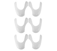 Newaner 3 Paia Scudi per Scarpe, Anti Rughe Protezione per Scudi Toe Box Decreaser, Pieghe per Scarpe Antirughe, Evitare Scarpe Sneaker Piega Rientranza（35-39）