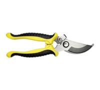 Newaner Forbici da potatura, antiscivolo con impugnatura di blocco Cesoie professionali per la riparazione di fiori giardino,forbici multifunzionali che possono tagliare rami e rattan（giallo）