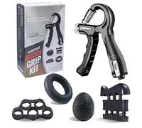 Newaner Set di 5 allenatori per dita e avambracci, Hand Grip, 10-60kg | Allenamento Avambraccio, Avambracci Attrezzi, Hand Trainer con forza di presa regolabile, attrezzo per allenare le dita