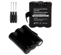 NEWASHAN 2 batterie PB-X7 di ricambio per radio Midland XT70 XT74 C1301 X-Talker T70 T71 T75 T77 T79 Walkie Talkie AVP13 BATT-10 1650mAh 3,6V Ricaricabile Ni-MH Batteria con cacciavite