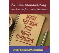 Newbee Publicat Cursive handwriting workbook for teens/tweens with p (Tascabile)