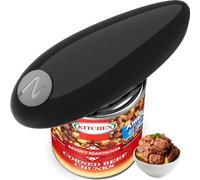 NEWBI Apriscatole elettrico, One Touch, automatico, con tecnologia di taglio sicuro, funzionamento a batteria, apertura professionale per lattine, lattine, anziani con artrite, cuochi, cucina