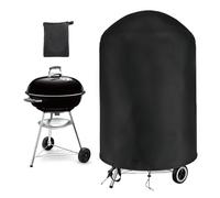 Newbob Copertura per Weber Barbecue 57cm, Telo Impermeabile da Esterno in Oxford 420D Resistente alle Intemperie, Accessori (Φ71x68 cm)