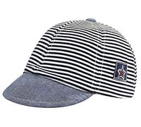 Newborn Baby Boys Girls Baseball cap Adjustable Stripe Hat Pure Cotton Hat Sun Protection Summer Headwear Sun Hats for Kids 3-12 Months