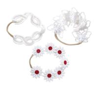 Newborns, 3 nastri da ricamo in pizzo alla moda, con elevata elasticità e morbida, per una delicata protezione della pelle