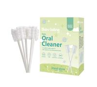 Newborrn - Spazzolino da denti in garza - 30 detergenti orali flessibili per bambini | Detergente orale per bambini | Spazzolino da denti morbido usa e getta | Forniture per la pulizia orale a sutura
