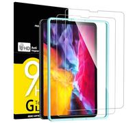 NEW'C 2 Pezzi, Pellicola Protettiva per iPad Air 5/4. Generation 10,9", iPad Pro 11" Model 2022/2021/2020/2018, Vetro Temperato, Durezza 9H, 0,33mm, Ultra Resistente (Telaio di facile installazione)