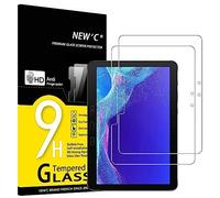 NEW'C 2 Pezzi, Pellicola Prottetiva per Samsung Galaxy Tab Active4 Pro 10.1”2022(T630/T638)/ Tab Active Pro 10.1”2019(T540/T547), Vetro Temperato,Durezza 9H, 0,33mm Ultra Trasparente, Ultra Resistente