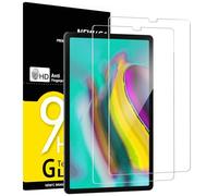 NEW'C 2 Pezzi, Pellicola Prottetiva per Samsung Galaxy Tab S6/S5e 10,5 Pollici 2019, Vetro Temperato, Senza Bolle, Durezza 9H, 0,33mm Ultra Trasparente, Ultra Resistente